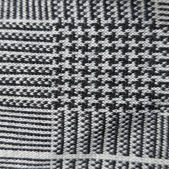 Romeo & Juliet Couture black and white tartan pull on stretch pants - Picture 8 of 9